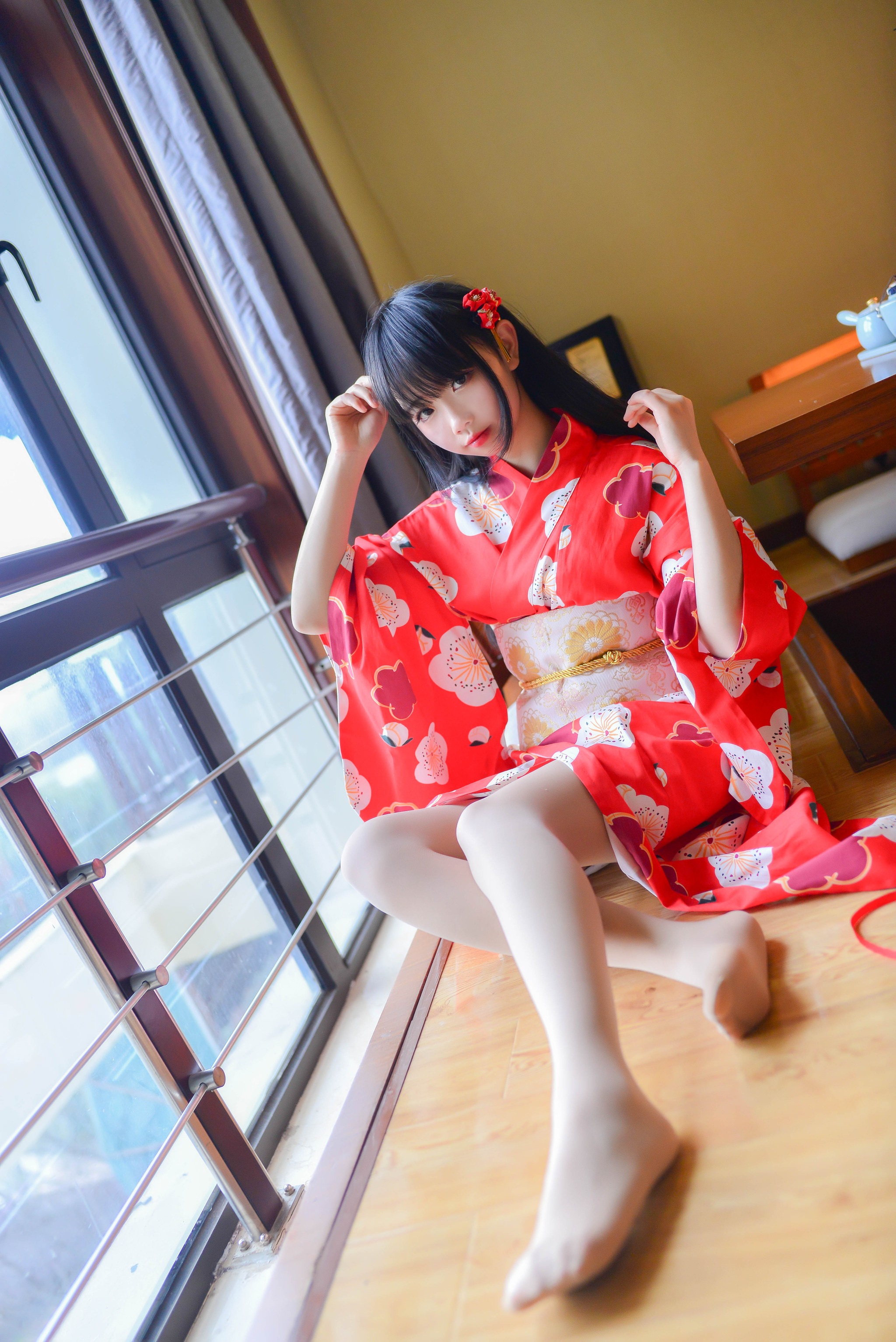 图片[1]-雪琪SAMA – NO.008 和服浴衣[14P]-XikXak